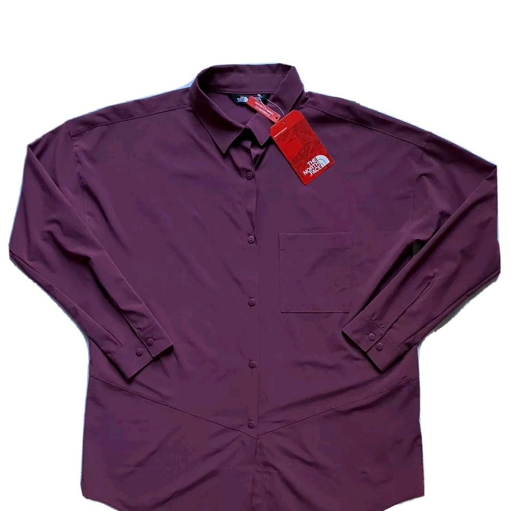 THE NORTH FACE Dust Anywhere Women’s Tunic Crushed Violets Train Sz Small